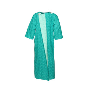 Ladies Adaptive Flannel Nightgown #1NN128-Fl - Easy Fashion Adaptive Clothing