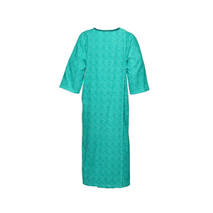 Ladies Adaptive Flannel Nightgown #1NN128-Fl - Easy Fashion Adaptive Clothing